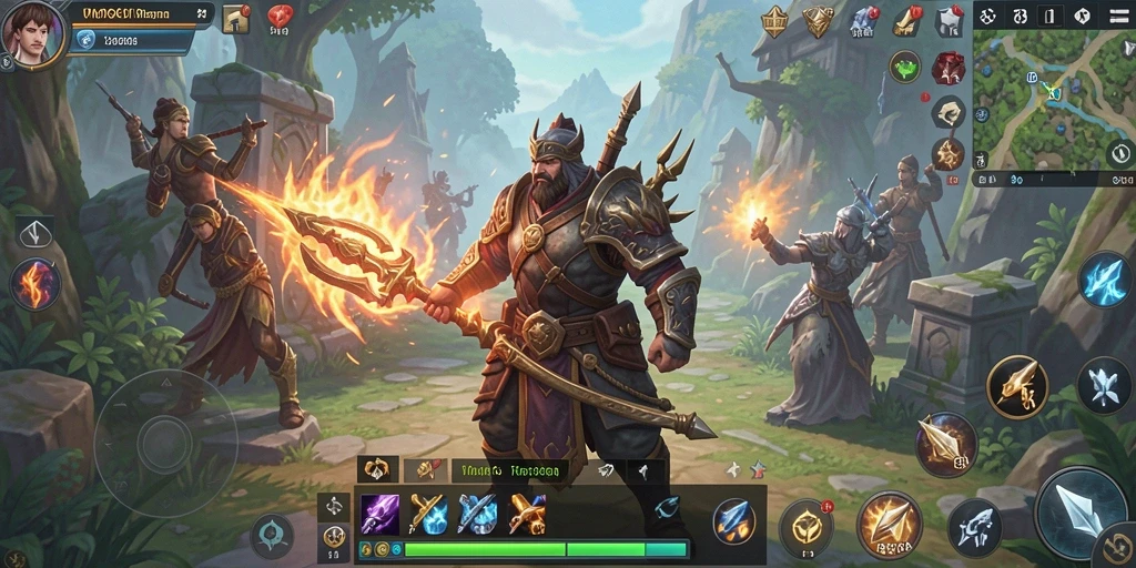 Tangkapan layar gameplay yang menampilkan aksi epik di 8180.