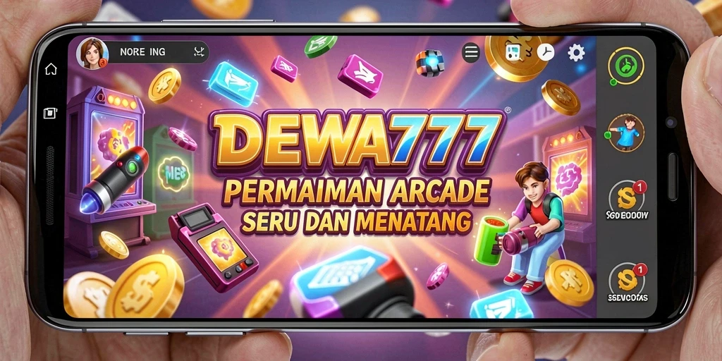 Tampilan permainan DEWA777 yang seru dan penuh warna.