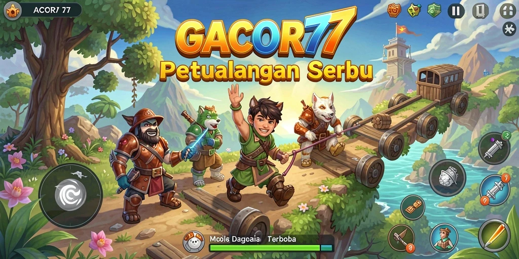 Tangkapan layar dari gameplay Open World GACOR77 yang menakjubkan.