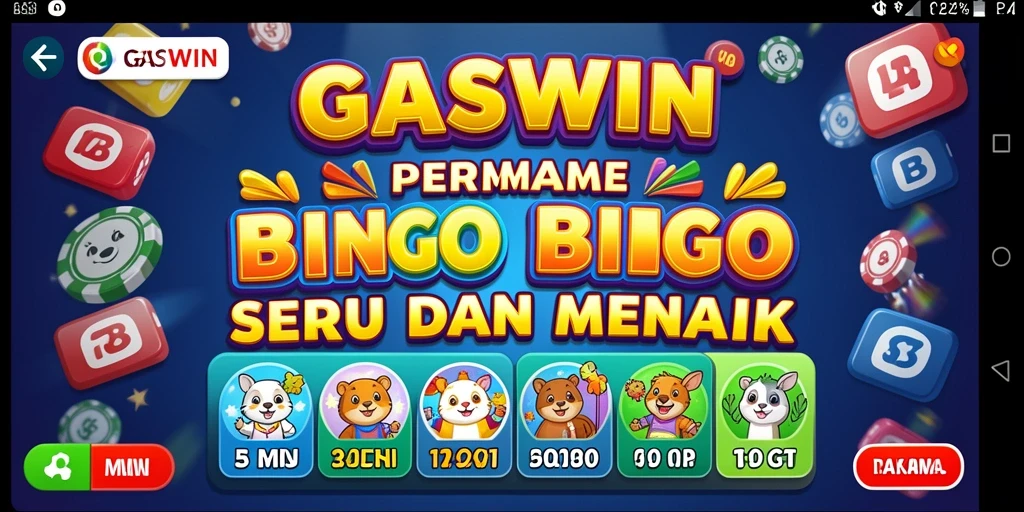 Tampilan gameplay seru dan interaktif dari GASWIN.