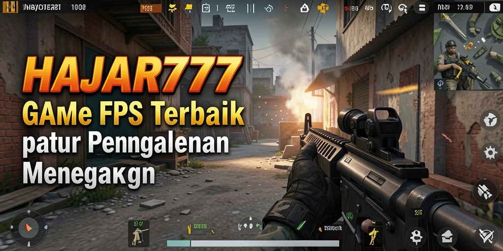 Gameplay menegangkan di HAJAR777 dengan aksi tembak-menembak.