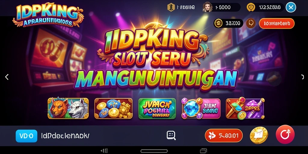 Tampilan gameplay <strong>IDPKING</strong> yang menarik dengan efek visual menawan.