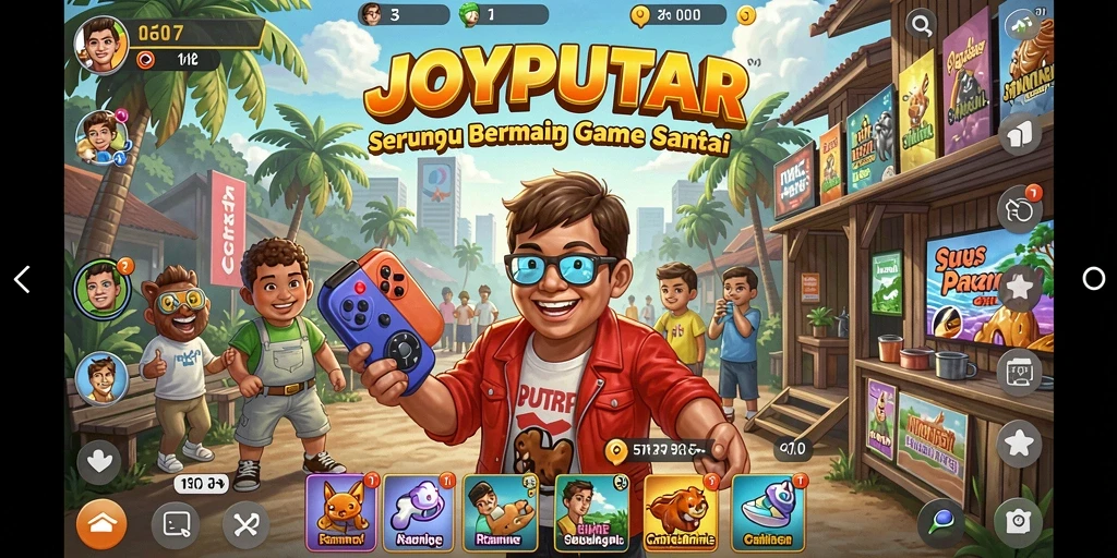 Screenshot gameplay JOYPUTAR dengan fitur menarik dan seru.