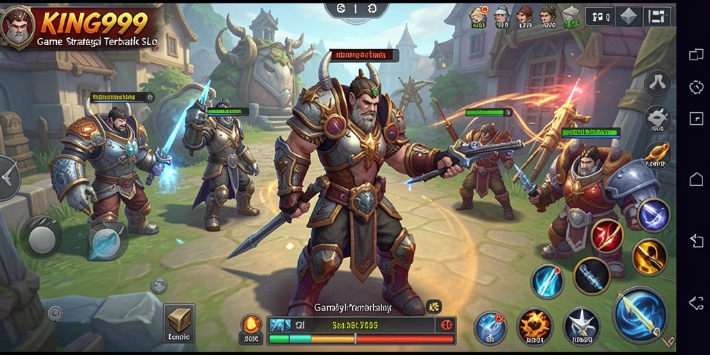 Tampilan gameplay menarik dari KING999 yang menampilkan strategi kompleks.