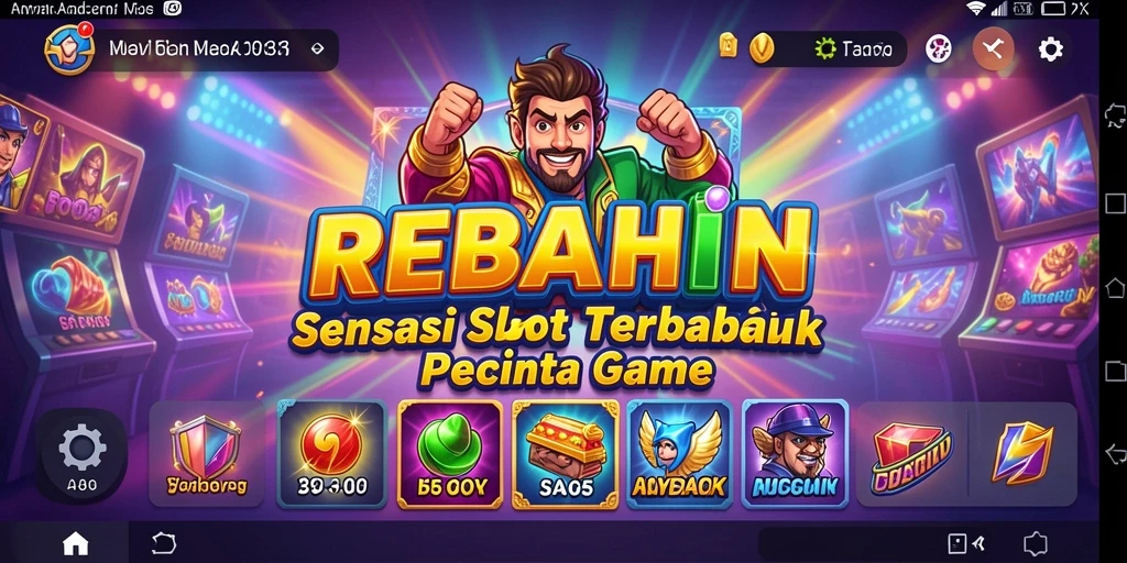 Screenshot gameplay Slot REBAHIN yang menampilkan momen menarik.