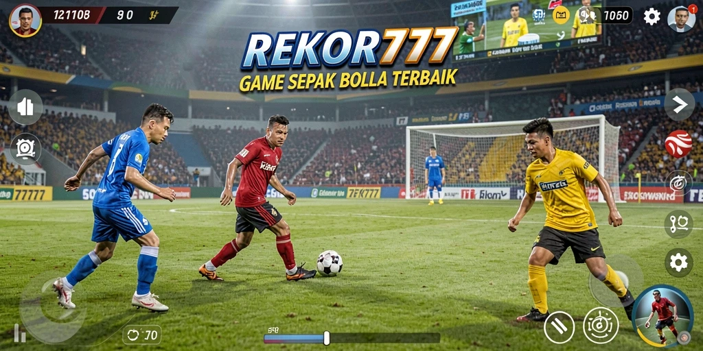 Tampilan gameplay <strong>REKOR777</strong> yang action-packed dan realistis.