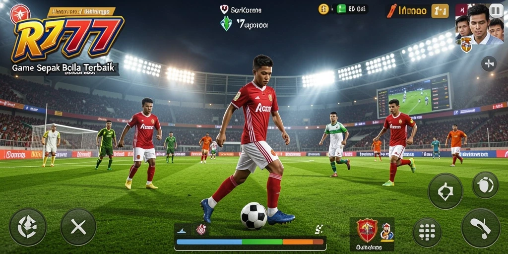 Screenshot gameplay RR777 yang menunjukkan aksi seru di lapangan.