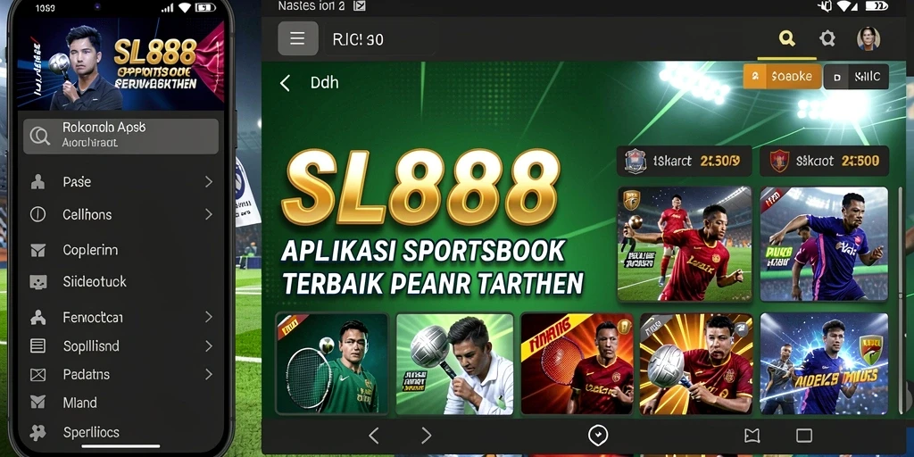 Tampilan permainan taruhan olahraga di SL888 yang menarik dan interaktif.