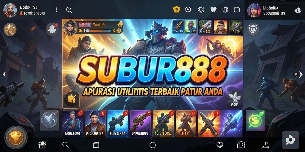Tampilan antarmuka SUBUR88 yang intuitif dan fungsional.